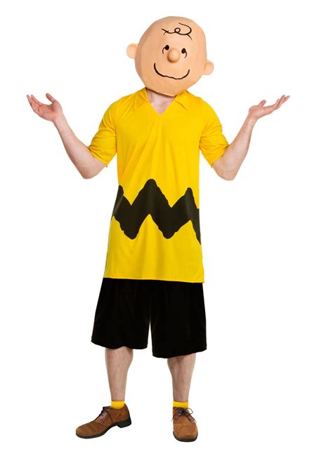 charlie brown halloween costume for adults